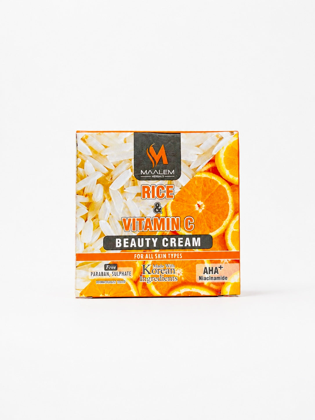 Rice & Vitamin C Beauty Cream - Made With Korean Ingredients