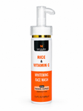 Rice & Vitamin C Whitening Face Wash - Paraben & Sulphate Free (100ml)